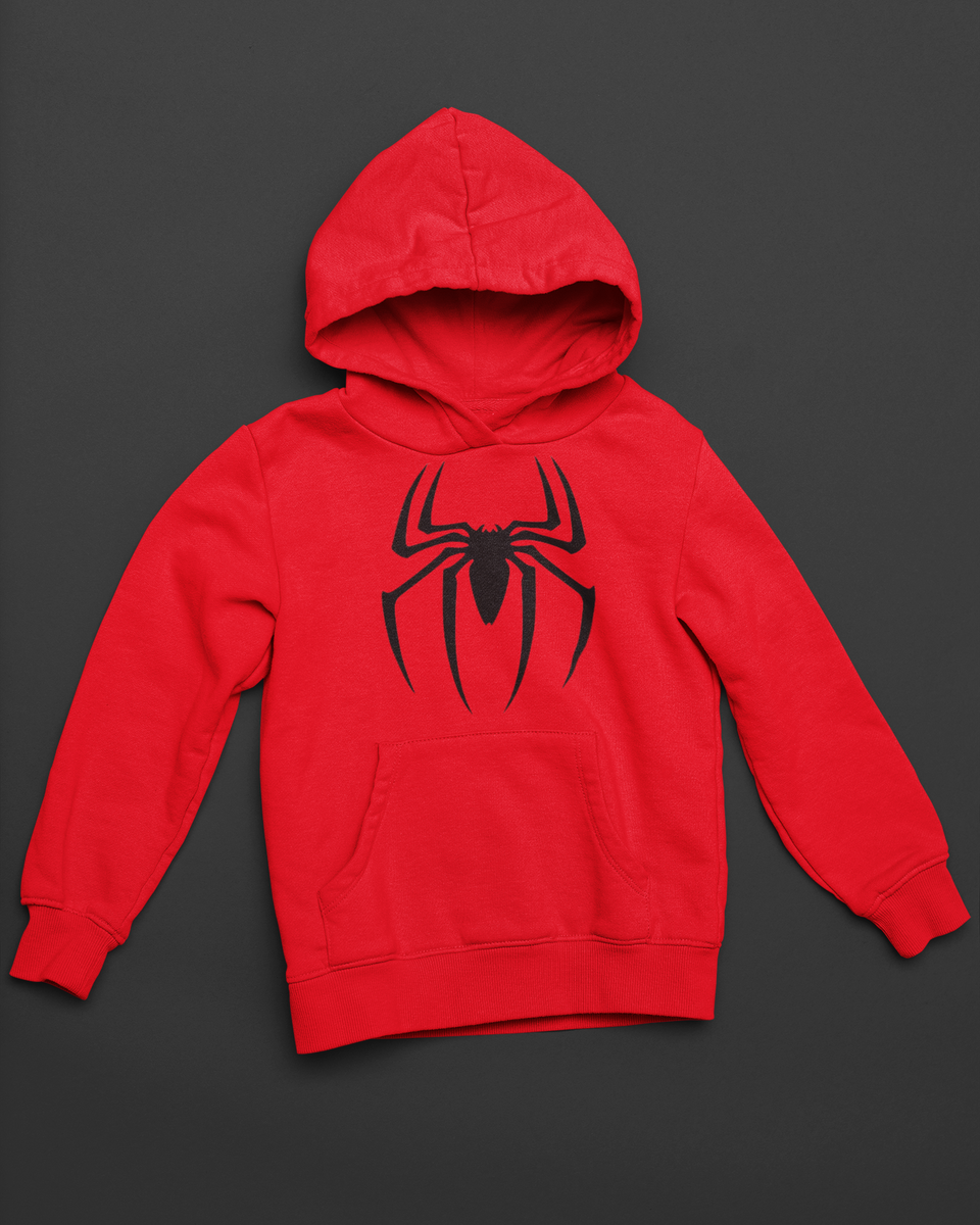 Second Life Marketplace - !!!KSC Black And Red Spiderman Hoodie Outfit  (Aesthetic)