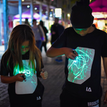 Youth Interactive Glow T-Shirt - Black