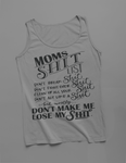 Moms Shit List- Tank Top
